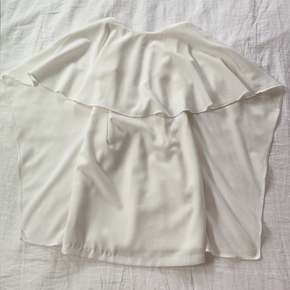 Lulu's White Elegant Sheath Mini Dress - Picture 3 of 14